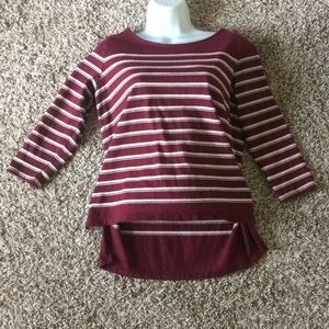 Liz Claiborne three-quarter sleeve blouse